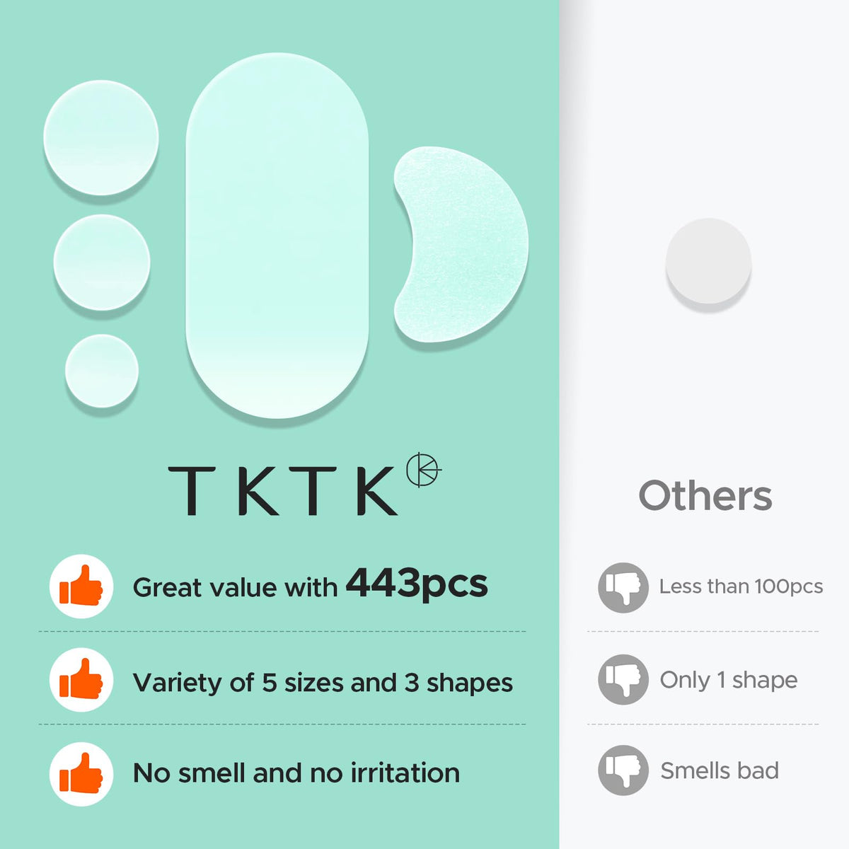 TKTK pack inside travel pouch for convenient on-the-go touch ups