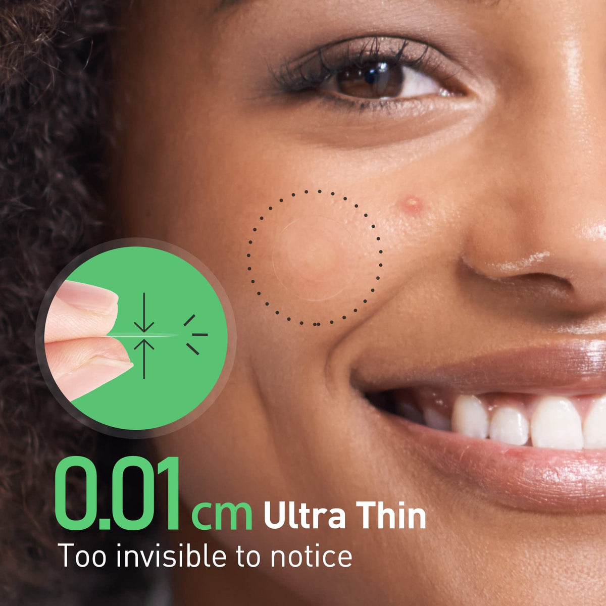TKTK close-up of single patch texture showing ultra-thin edge benefit