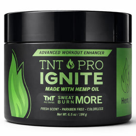 TNT Pro Ignite front packaging showing product and brand benefits