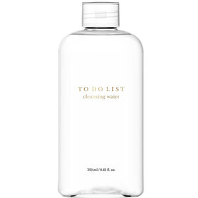 TO DO LIST bottle front view showing packaging and clear micellar liquid benefit: gentle removal