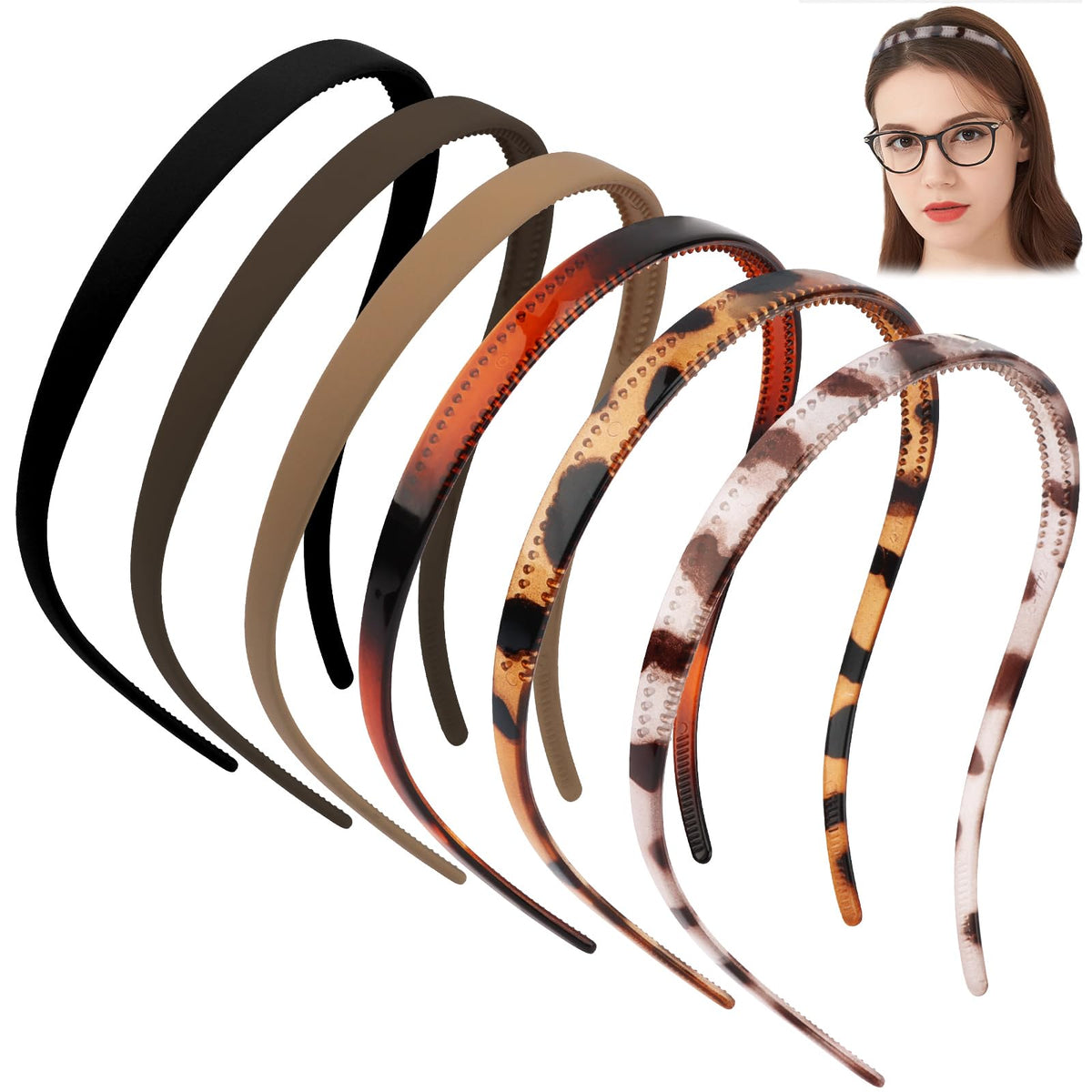 TOBATOBA front view showing band shape and comfortable fit