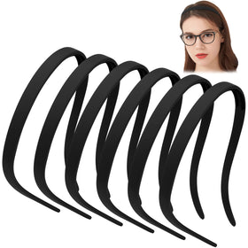 TOBATOBA front view of six headbands showing colors and packaging benefit comfortable options
