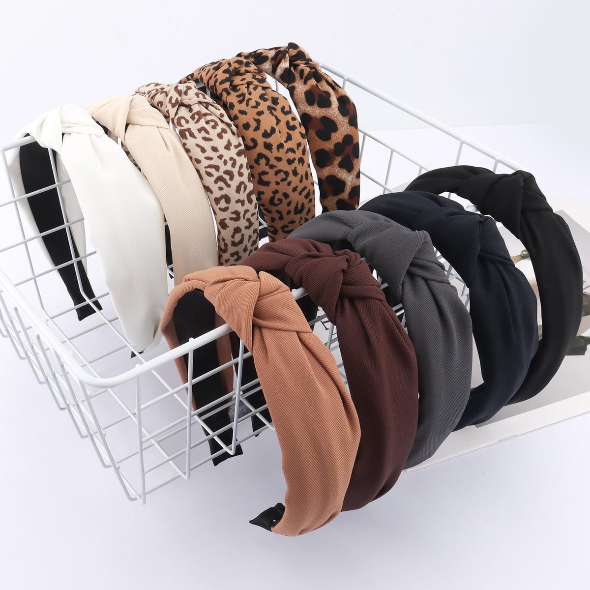 TOBATOBA headband worn during yoga showing secure hold and comfort