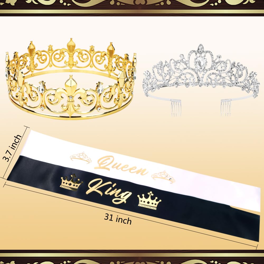 TOBATOBA king crown close detail showing alloy finish and sturdy design