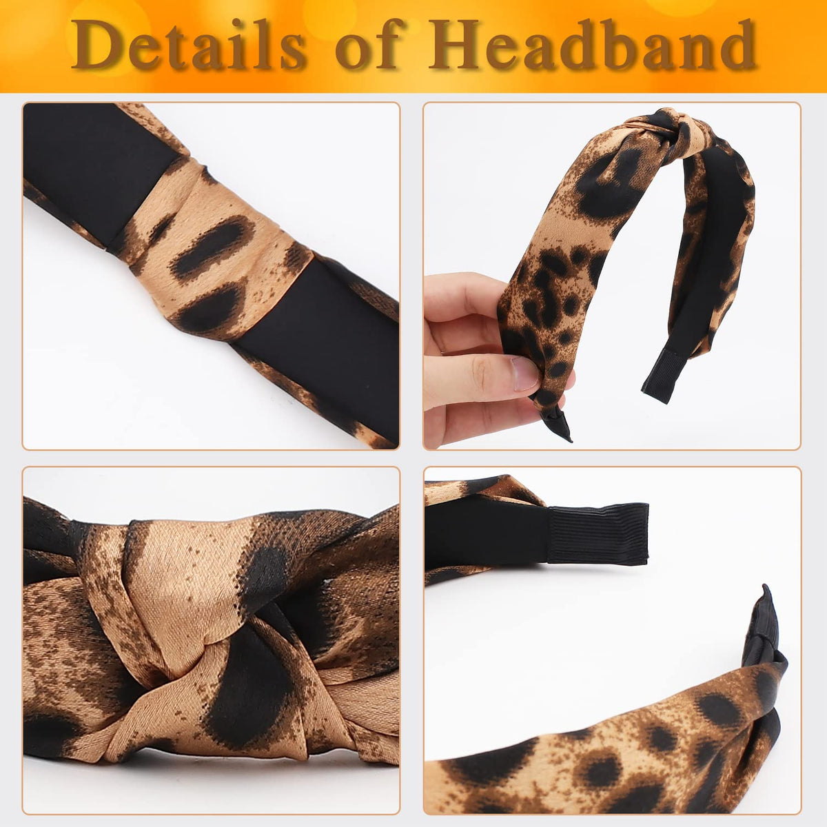 TOBATOBA knotted front on mannequin displays chic look and face-framing benefit