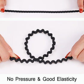 TOBATOBA worn in office setting, professional neat hair control