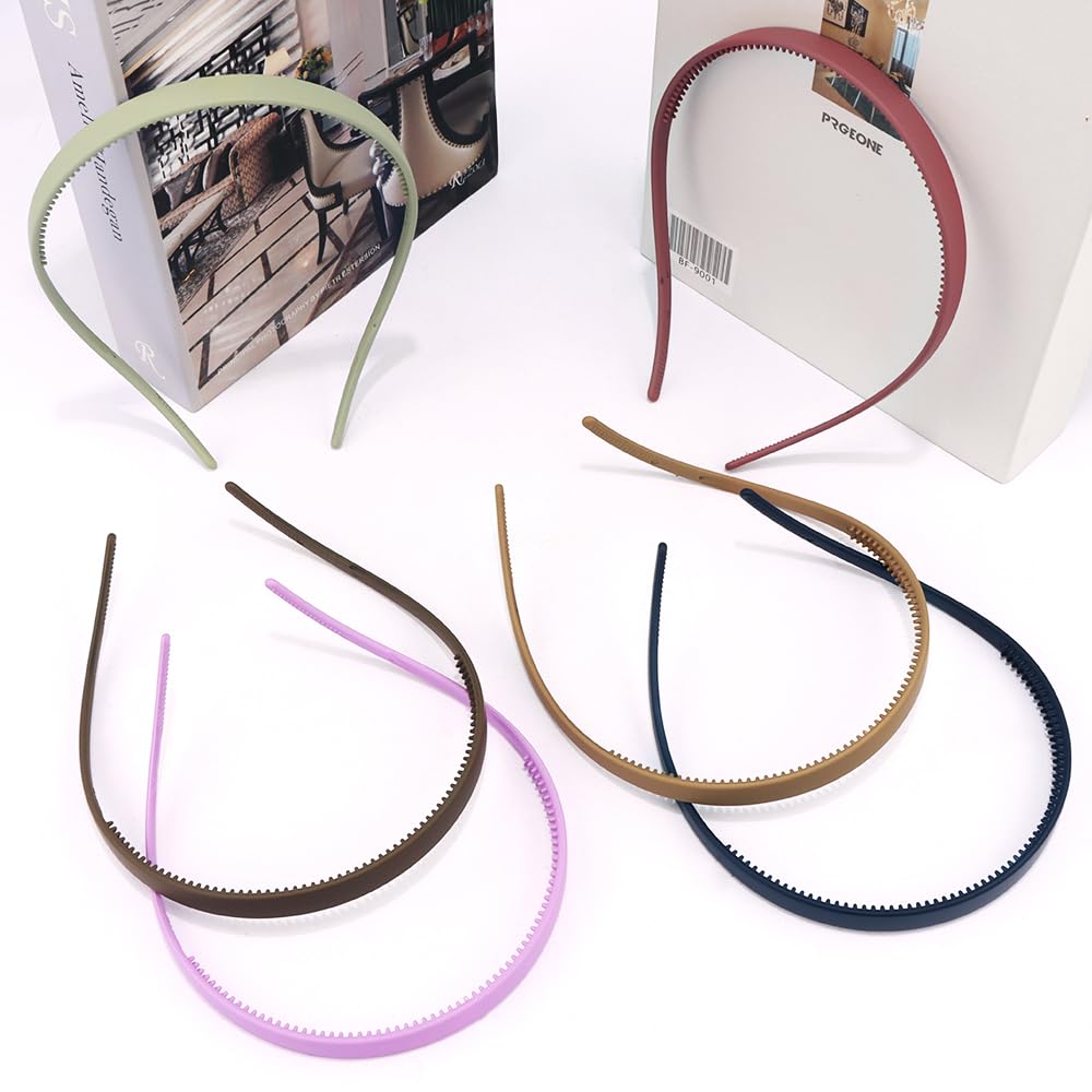 TOBATOBA headband held in hand to show size and flexible durability