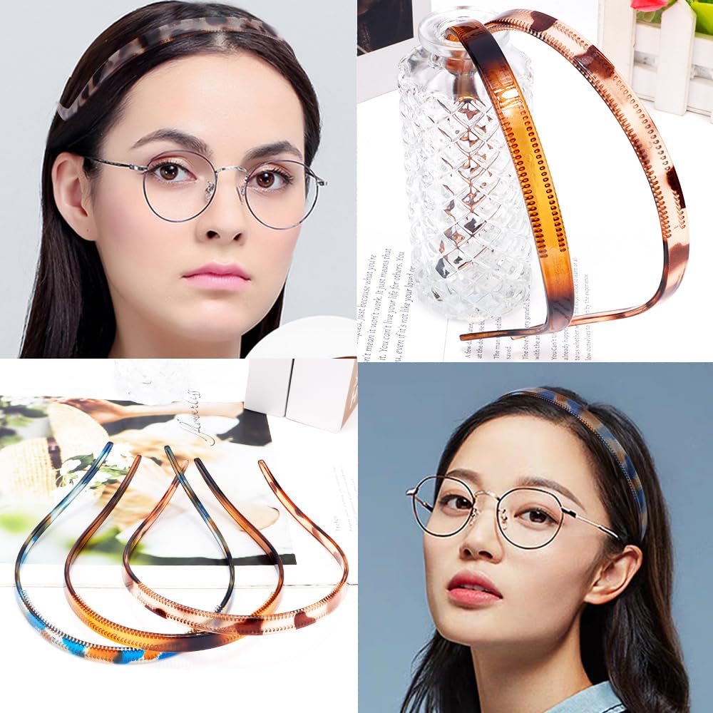 TOBATOBA worn with sunglasses on a model showing comfort benefit for glasses wearers
