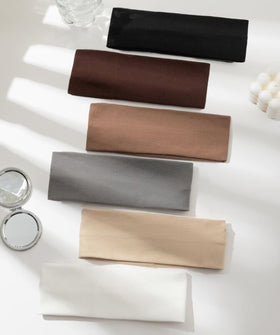Tobeffect front view of 6-piece multicolor headband pack showing variety and convenience