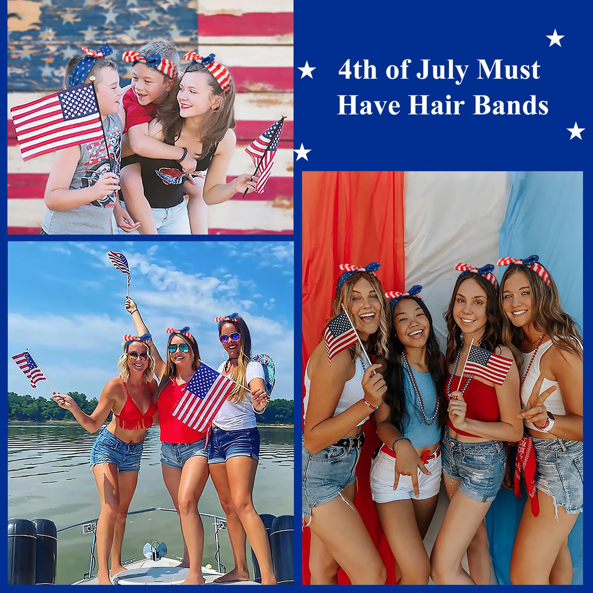 Tobeffect paired with 4th of July outfit showing versatile patriotic styling