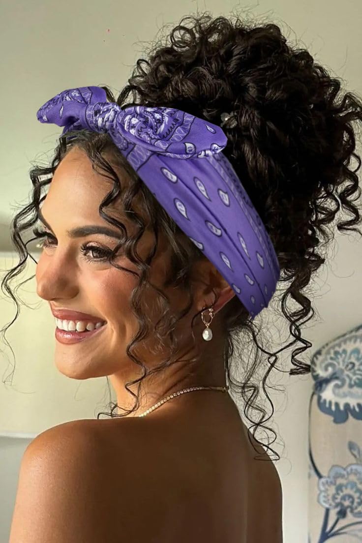 Tobeffect headband worn with ponytail showing secure non-slip hold during activity