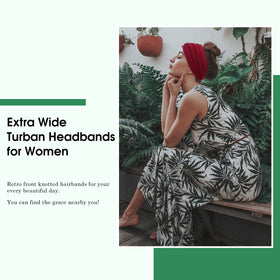 Tobeffect headband worn with ponytail demonstrating secure non-slip hold during activity