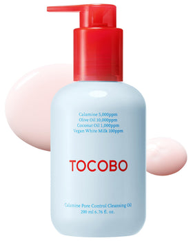 TOCOBO front bottle view showing cleansing oil and clean packaging benefits