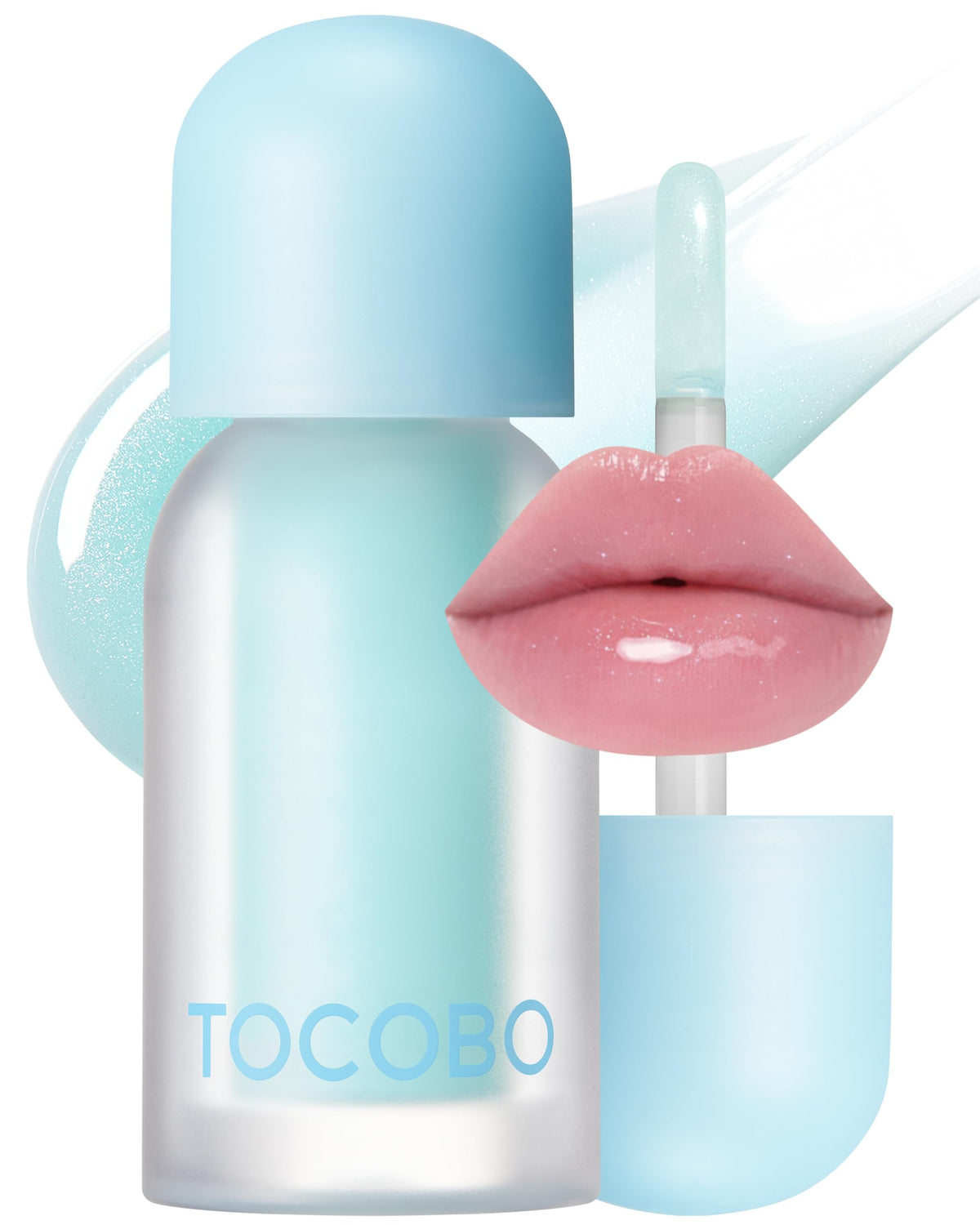 TOCOBO front packaging showing clear icy shimmer and glossy finish