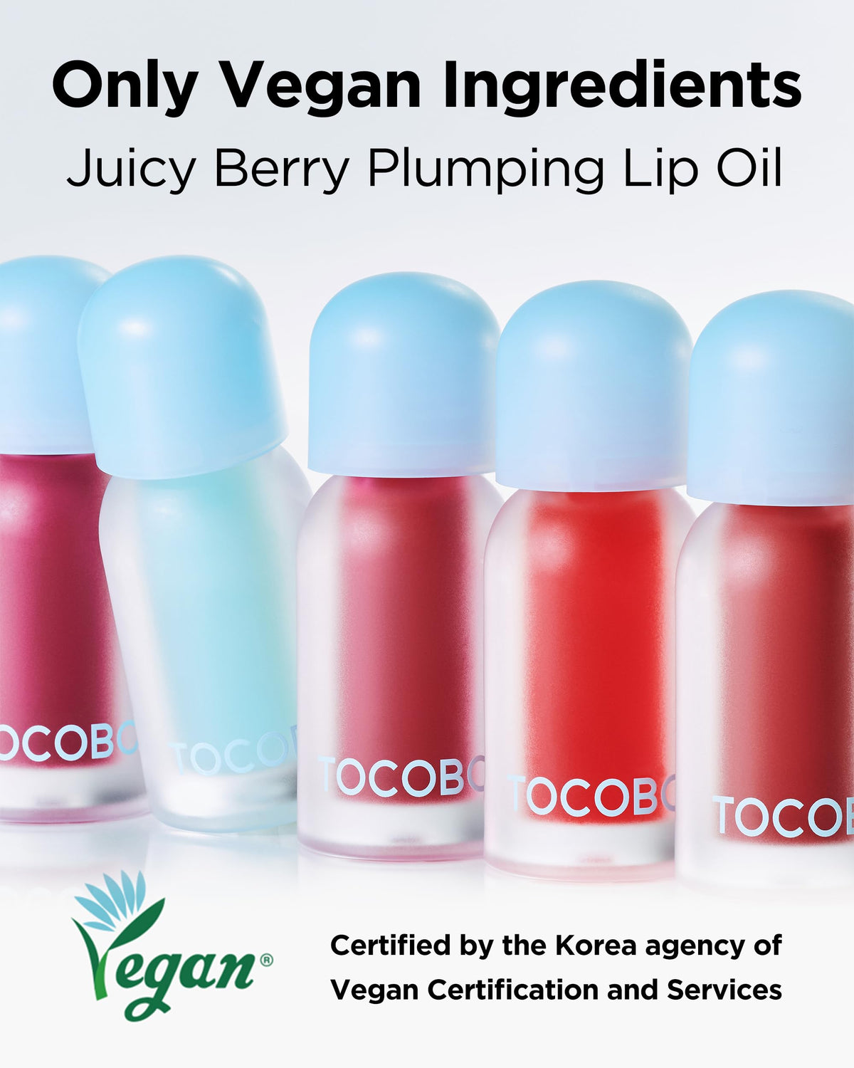 TOCOBO lip oil inside a makeup bag for easy everyday touch-ups