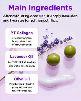 TOCOBO ingredient display with fermented collagen and peptide, emphasizes nourishing benefits