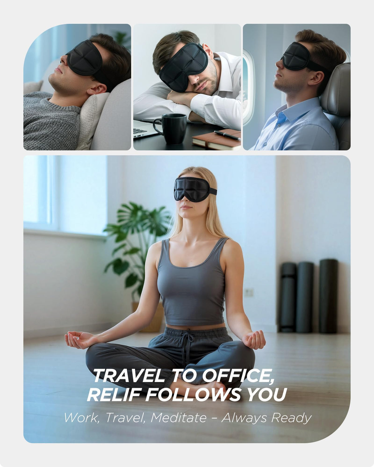 Tolaccea packed compactly in travel bag for on-the-go recovery