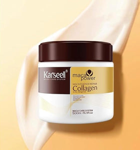 TOLO Deals mask being applied to mid-lengths and ends, improves detangling and shine