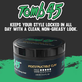 Tomb45 slick structured hairstyle showing definition and low shine