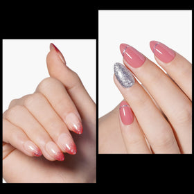 TOMICCA close-up of matte outer surface, provides smooth color application