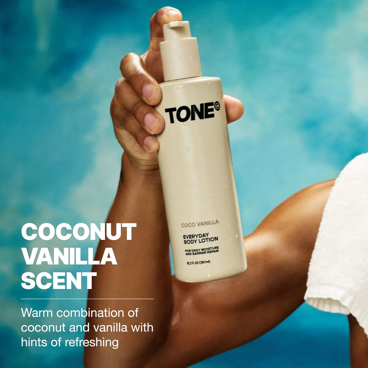 TONE shea butter texture closeup highlighting rich hydration benefits