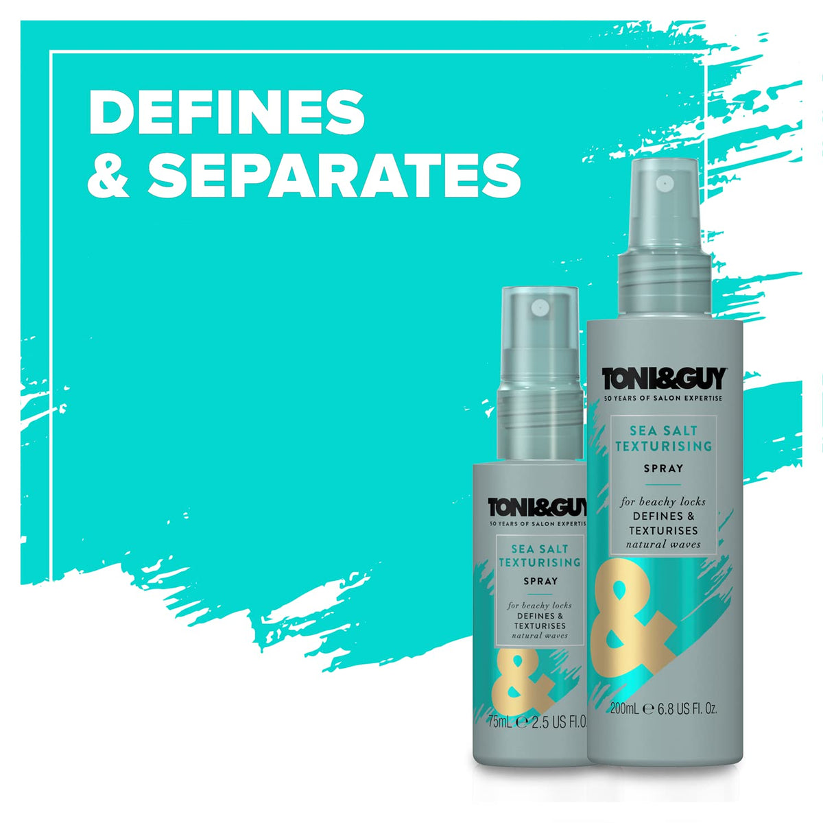 TONI&GUY applied in beach setting illustrating relaxed, tousled style