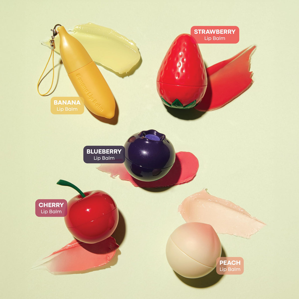 TONYMOLY banana mini lifestyle purse shot ready for on-the-go moisturizing