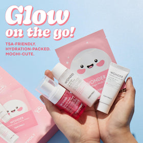TONYMOLY foam cleanser texture demonstrating gentle lather and cleansing benefit