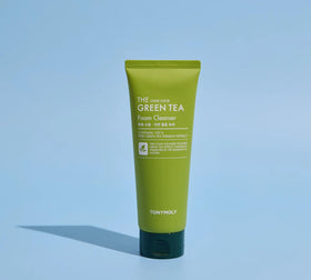 TONYMOLY foam texture close-up illustrating rich lather and gentle cleansing