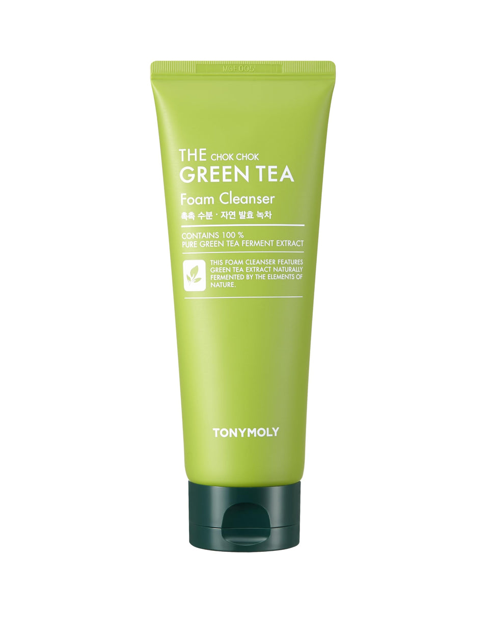 TONYMOLY front packaging showing bottle and branding, clear product benefit
