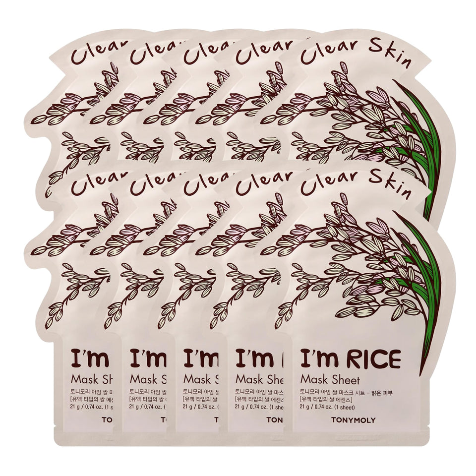 TONYMOLY front packaging showing 10-pack, convenient travel-ready hydration