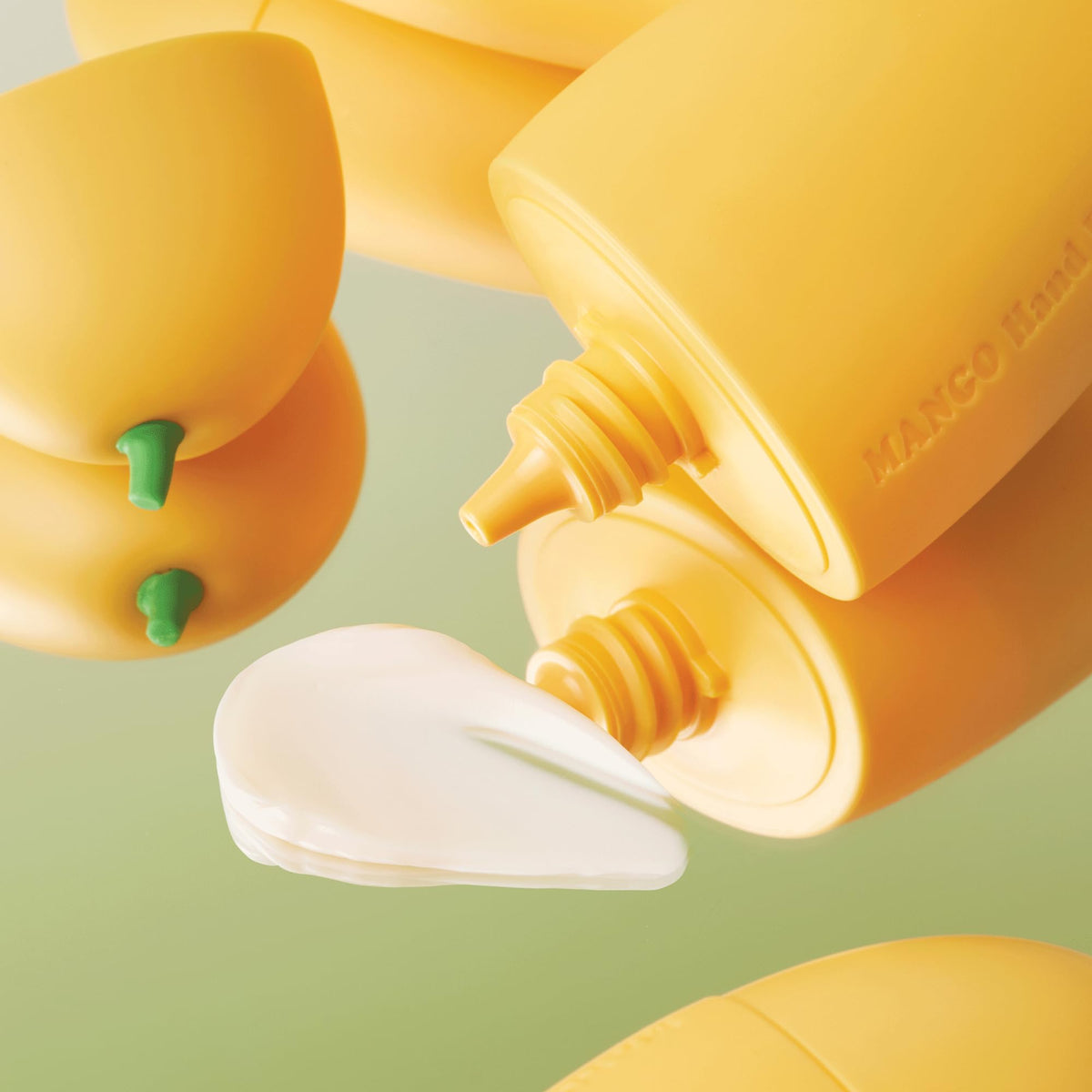 TONYMOLY applying hand butter to skin to demonstrate moisturizing and non-greasy finish