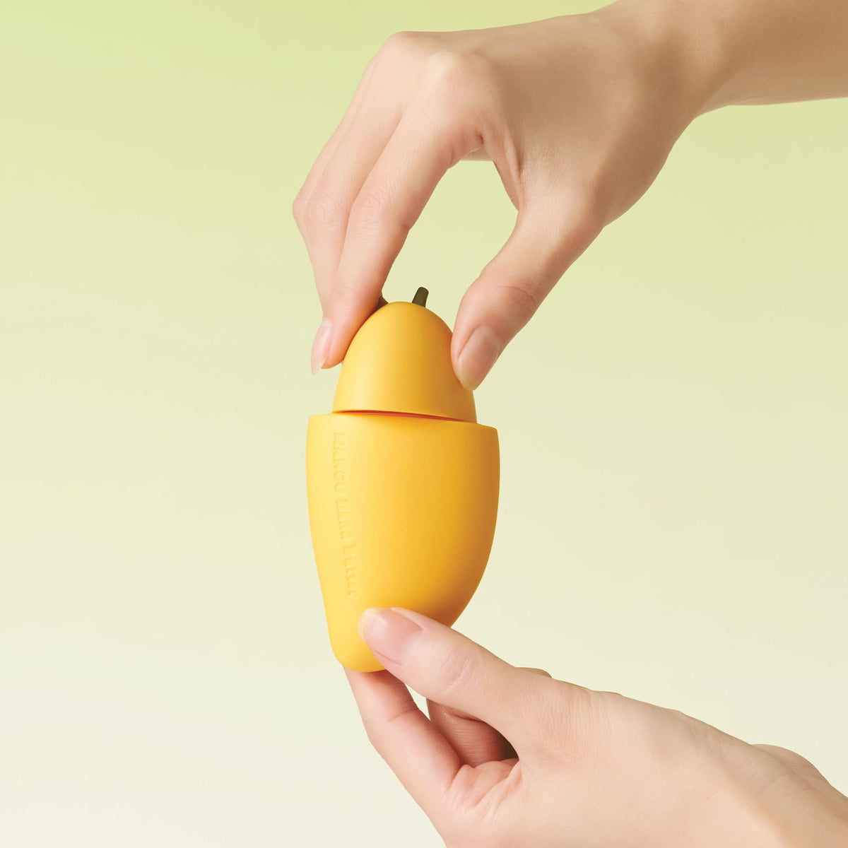 TONYMOLY open jar revealing creamy texture that absorbs quickly for silky hands