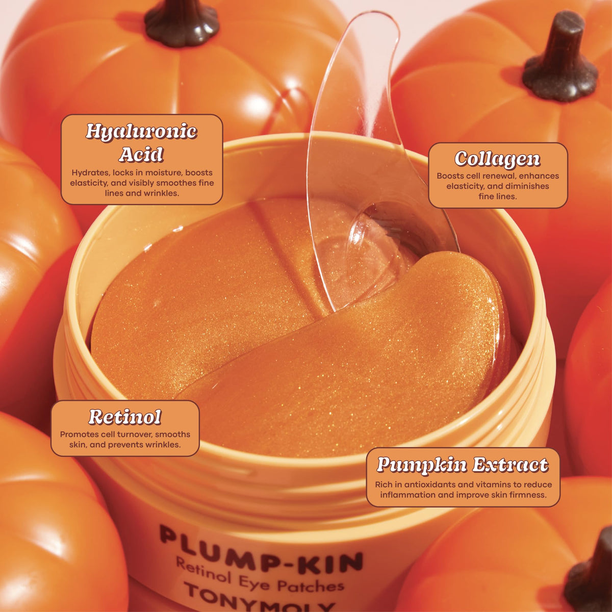 TONYMOLY close-up of hydrogel edge highlighting smooth texture and good adhesion