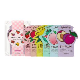TONYMOLY close-up of sheet mask texture highlighting lightweight absorption