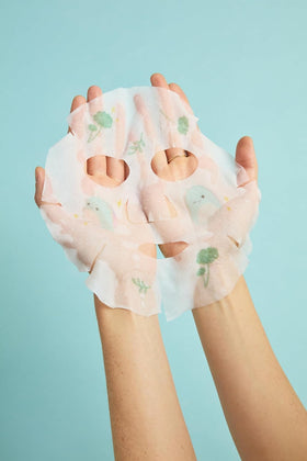 TONYMOLY grouped masks on vanity in a lifestyle scene signaling fun self-care moments