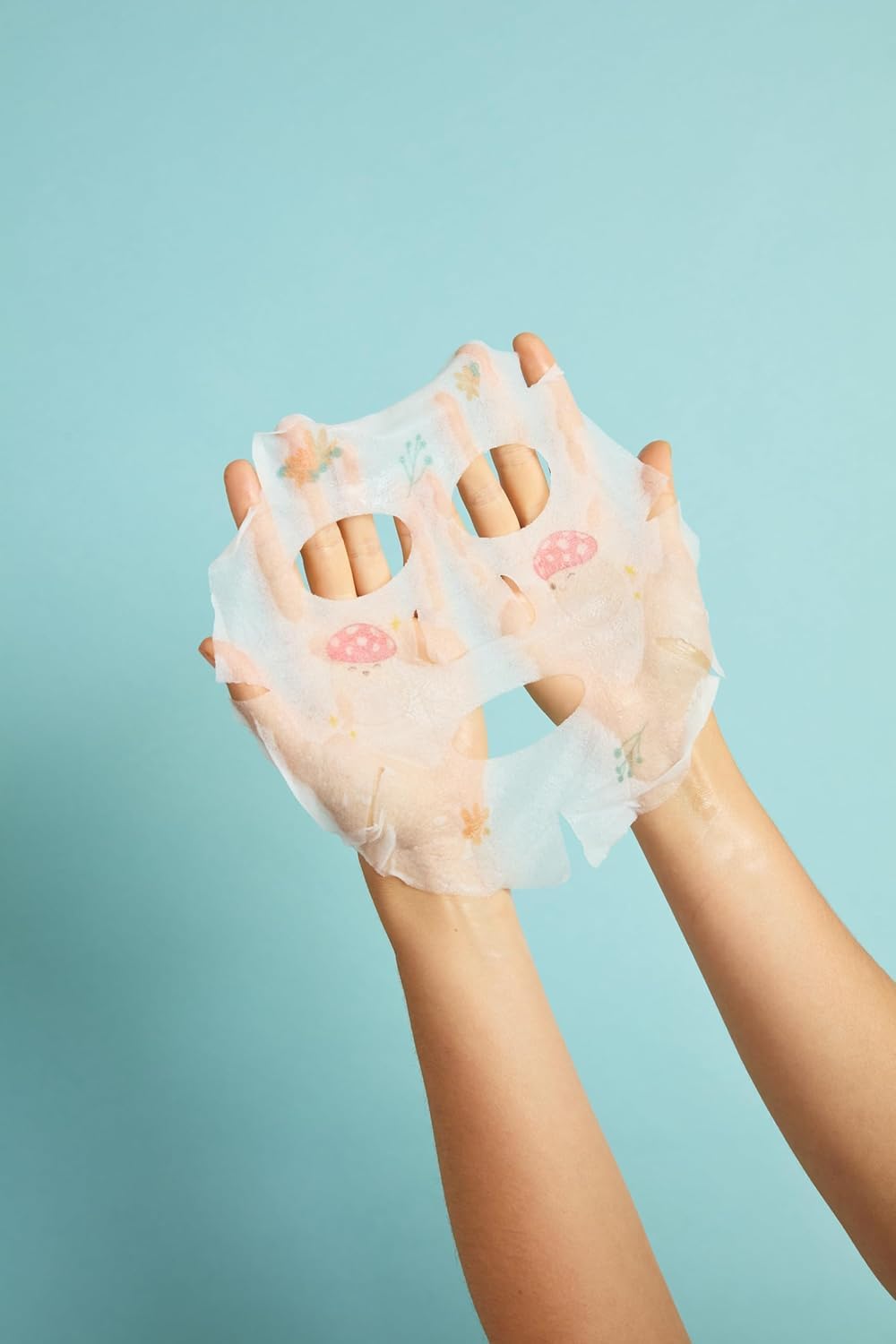 TONYMOLY pouring translucent mask serum illustrating hydrating texture and nourishing shine