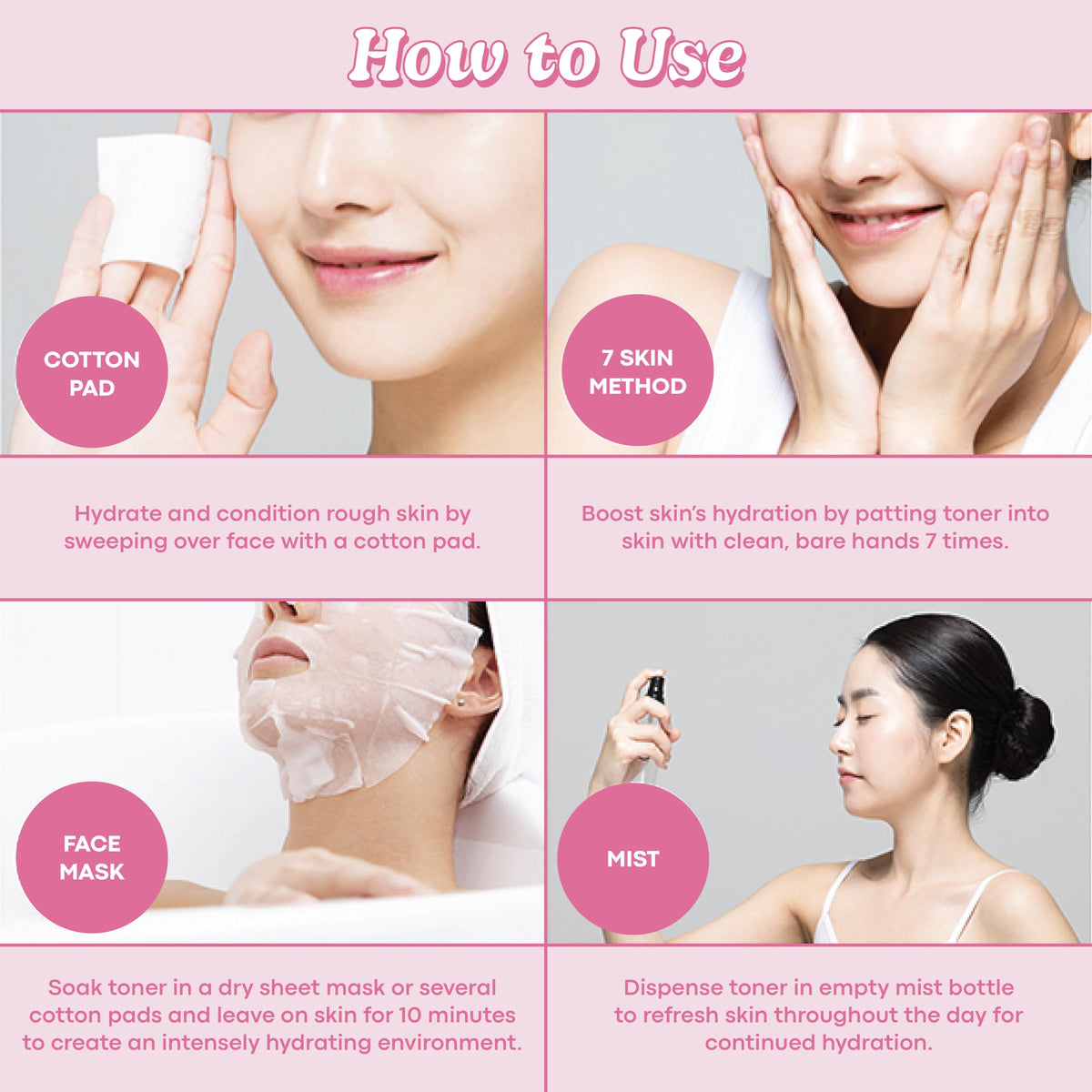 TONYMOLY milky toner texture poured from bottle, shows lightweight hydrating texture
