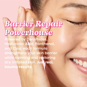 TONYMOLY demonstration of 7-skin method layers for boosted moisture