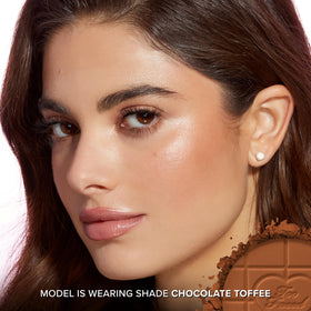 Too Faced arm swatch demonstrating buildable color and natural finish