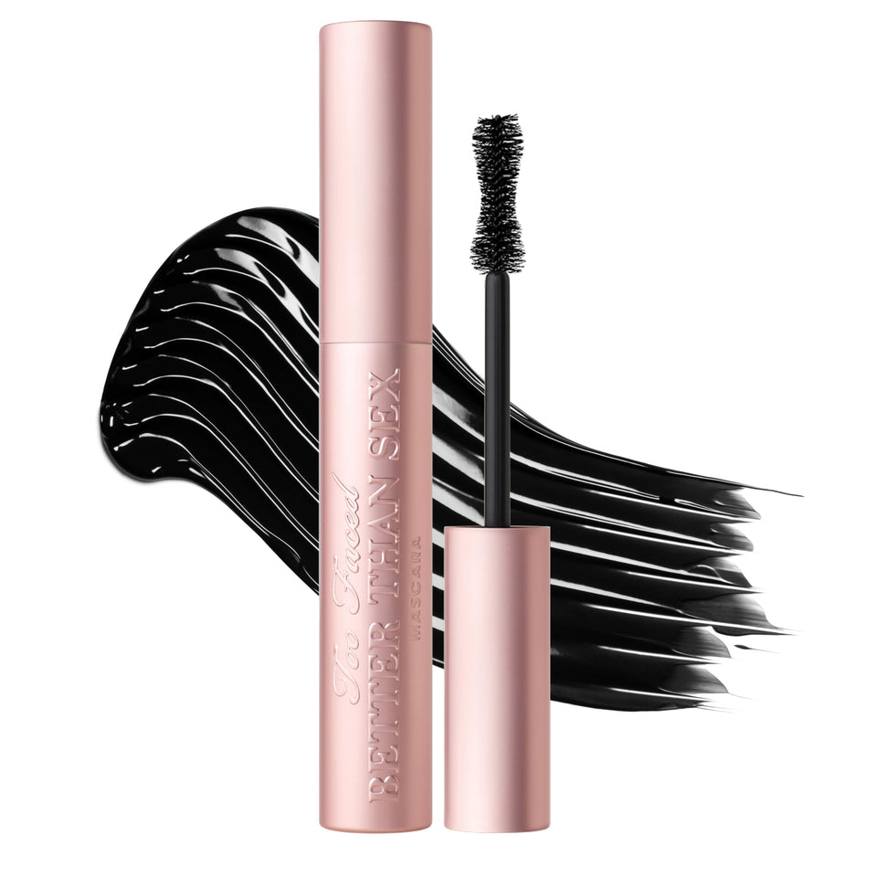Too Faced front packaging showing sleek tube and bold branding for shelf appeal
