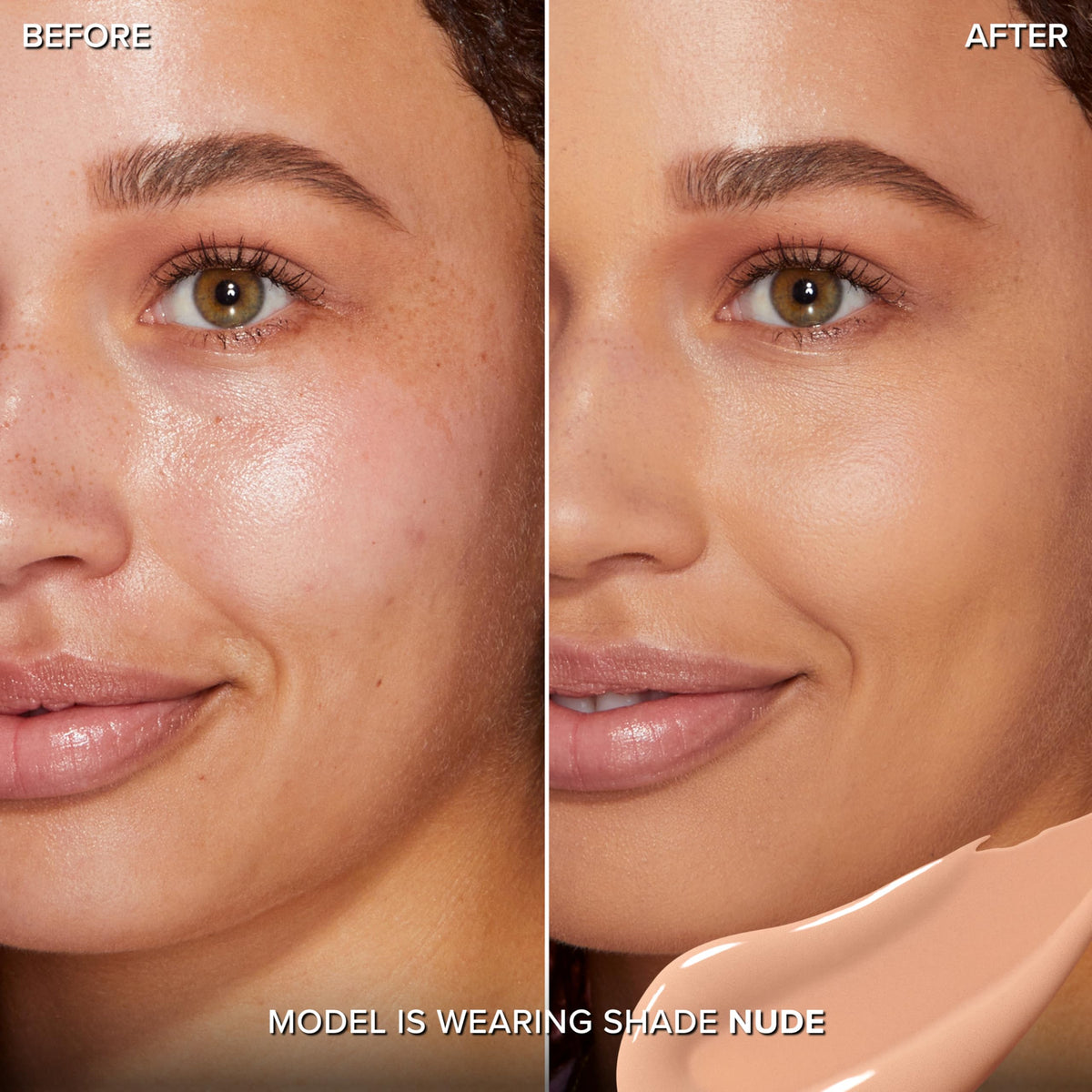 Too Faced concealer applicator closeup displaying precise doe-foot for easy application