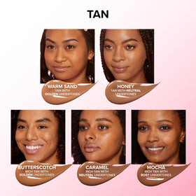 Too Faced concealer applied under-eye demonstrating brightening and coverage benefit
