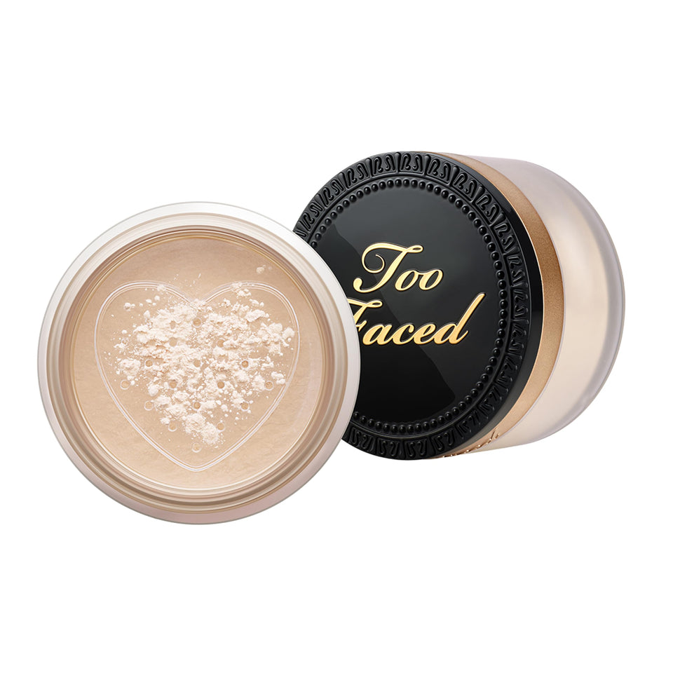 Too Faced front packaging showing powder and brand, highlights easy application