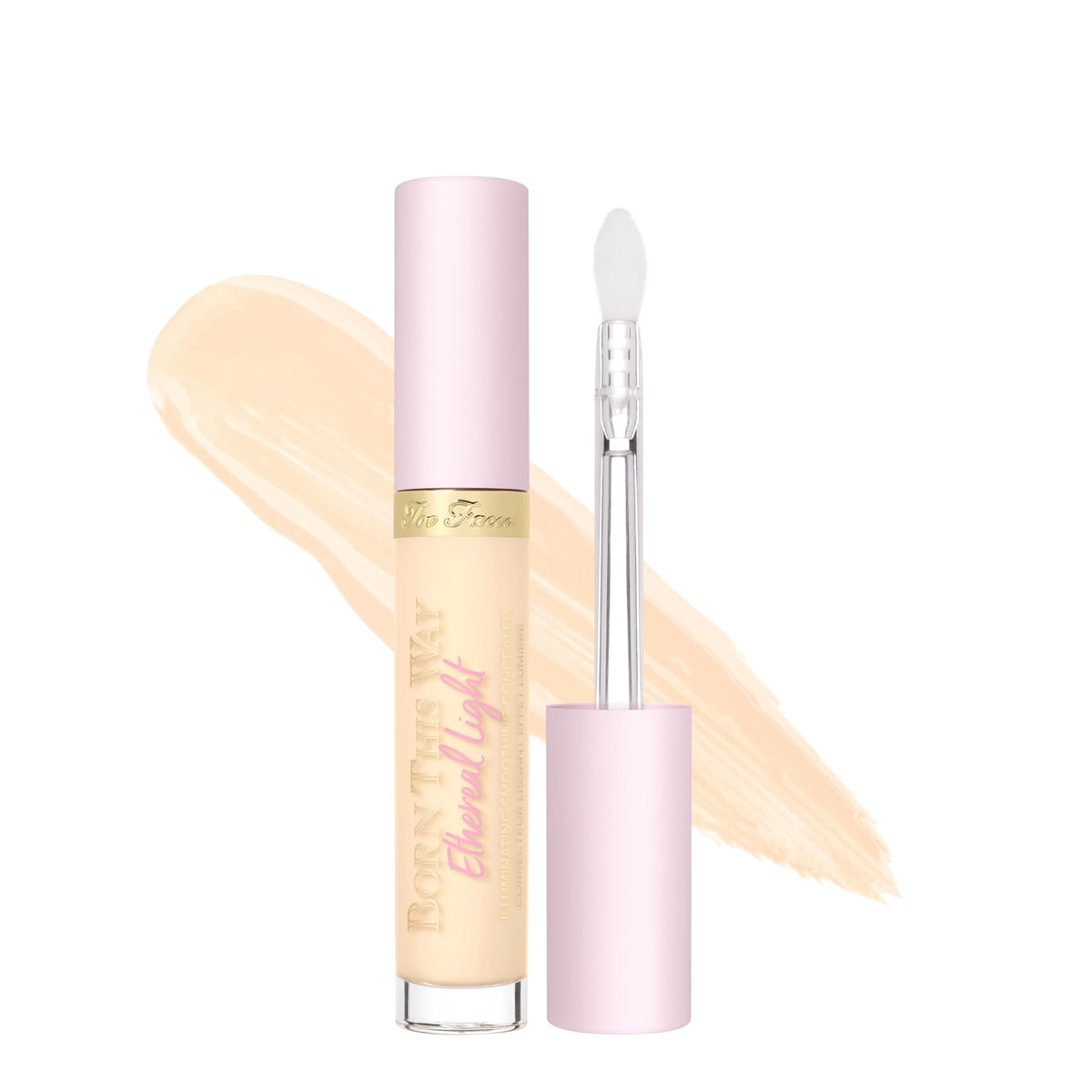 Too Faced front packaging showing product tube and shade for easy selection