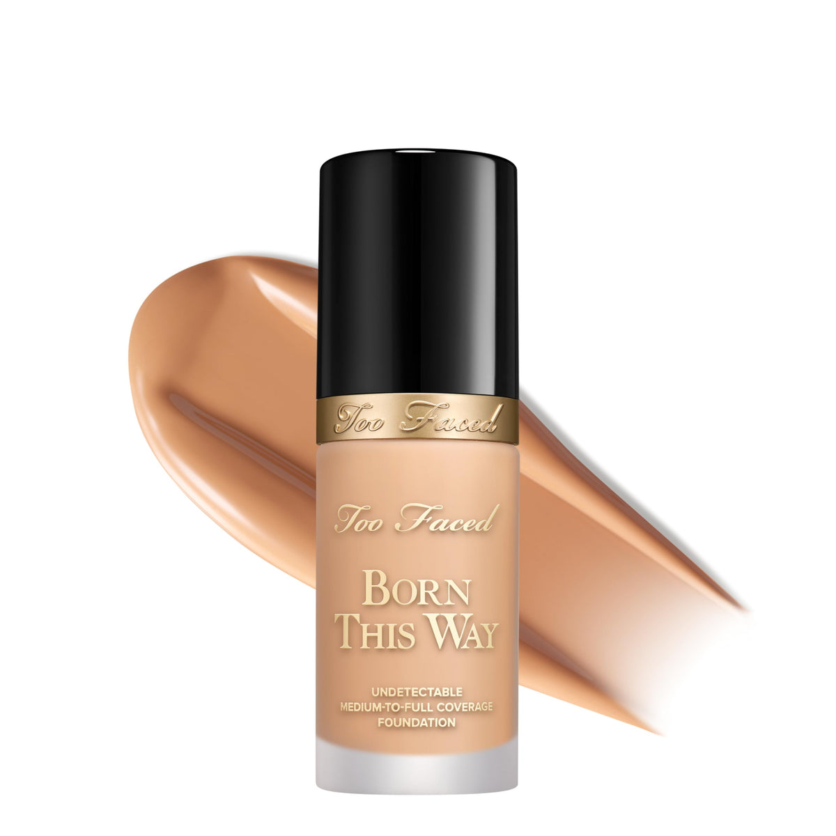 Too Faced front packaging showing bottle and label, clear product identity and appeal