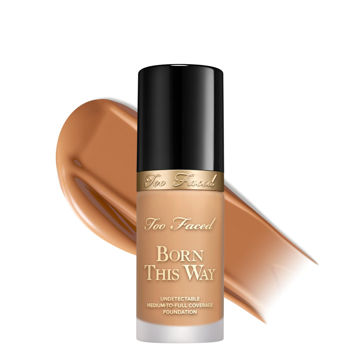 Too Faced front packaging showing bottle and label for instant recognition and trust