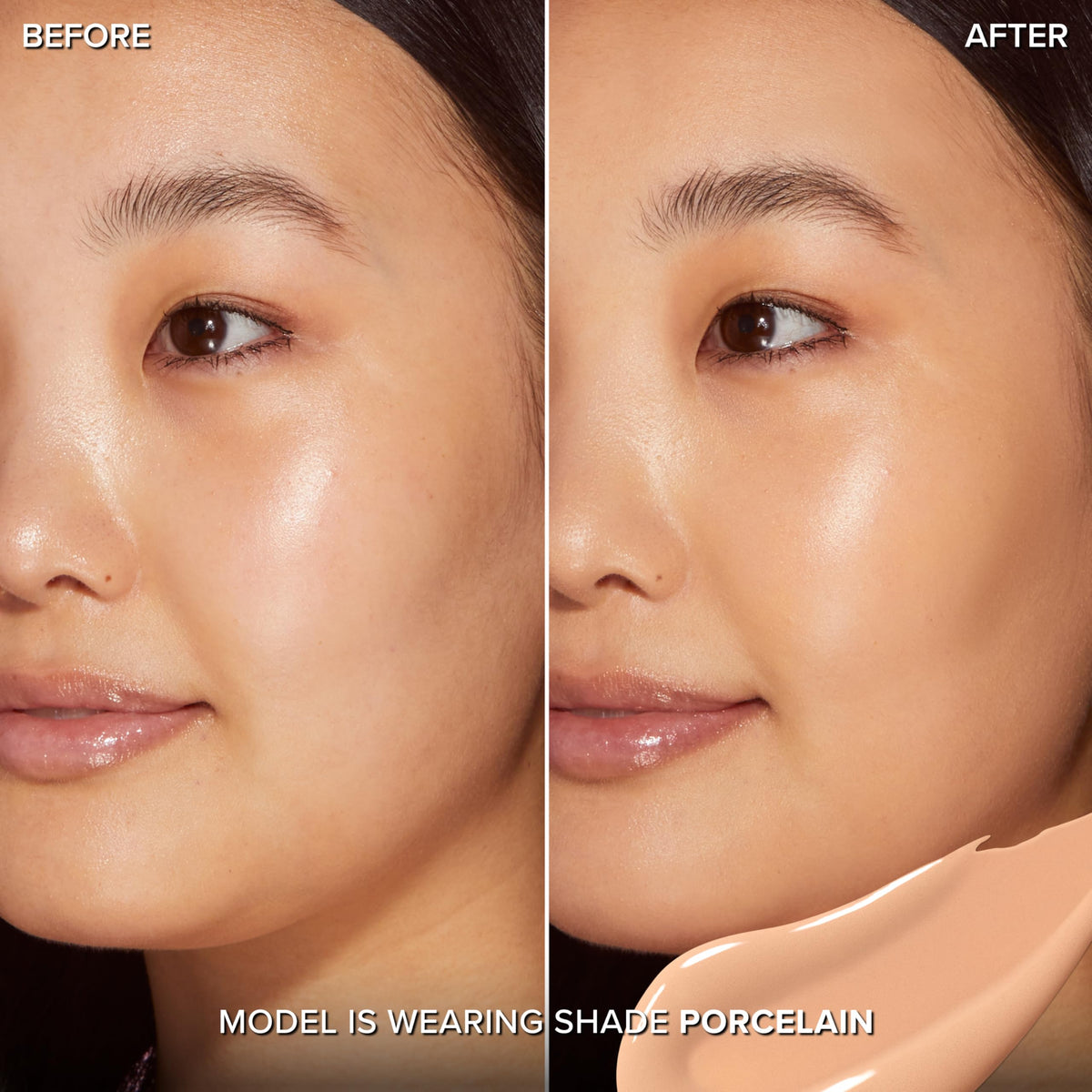 Too Faced applicator wand close-up demonstrating smooth precise application