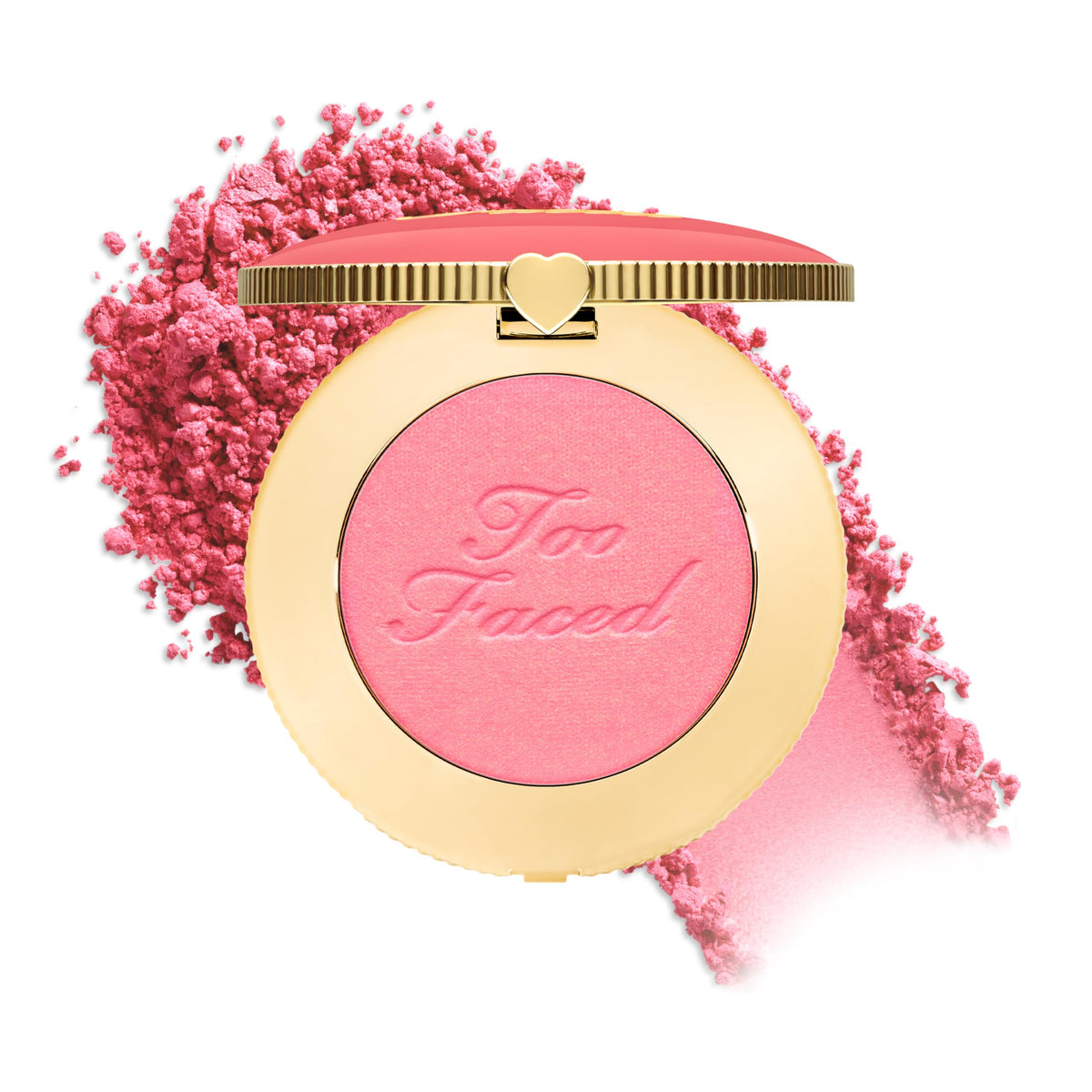Too Faced front packaging showing compact and shade for quick selection benefit