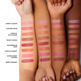 Too Faced product on vanity with decor showing lifestyle-ready makeup routine benefit